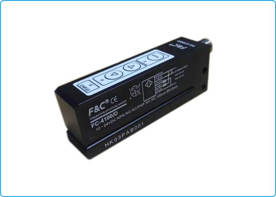 Duidelijke Transparante van het de Opsporings Capacitieve Etiket van het Stickeretiket Sensor 0.2mm 5Khz 12VDC