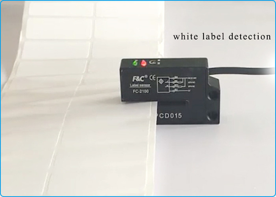 Zelfklevende Gemeenschappelijke Etiketopsporing 2mm de Tellende Sensor van het Groefetiket voor Etiketmachine