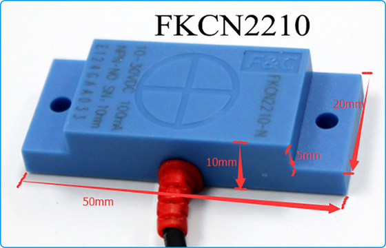 10 mm PNP Type 12V DC Vierkante capacitieve schakel sensor FKCN2210-P niet metaaldetectie