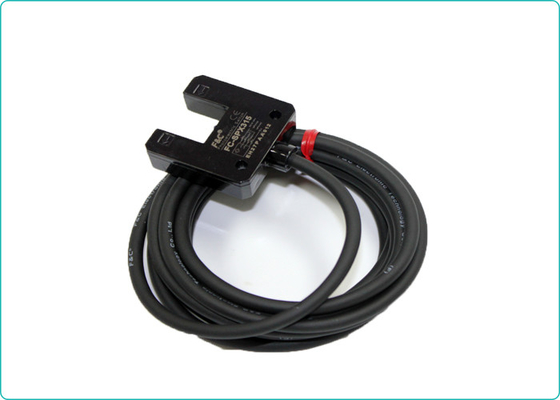 4 de draden 5V-24VDC lasten Optische Sensor 15mm door Straal Foto-elektrische Schakelaar in
